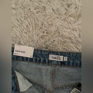 high rise jeans